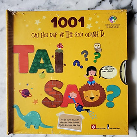 Sách 1001 câu hỏi đáp về thế giới quanh ta - Tại sao? Bí quyết trả lời câu hỏi cho trẻ ba mẹ nên biết