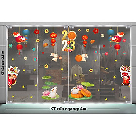 Mua DECAL TRANG TRÍ TRUNG THU 2023  COMBO SỐ 68