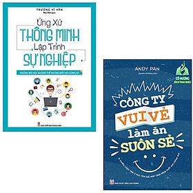 Hình ảnh Sách - Ứng Xử Thông Minh Lập Trình Sự Nghiệp + Công Ty Vui Vẻ Làm Ăn Suôn Sẻ (ML)