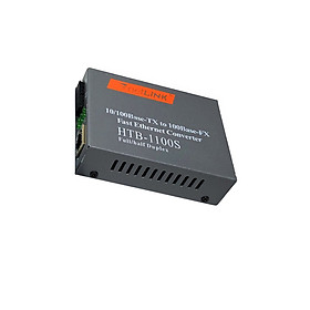 Hình ảnh Bộ chuyển đổi quang điện 10/100M 2 Sợi quang Netlink HTB-1100S 25KM (1 thiết bị ) - Hàng Nhập khẩu