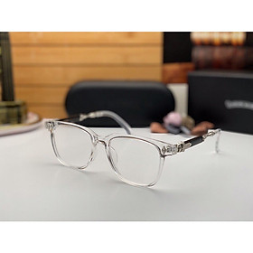 Gọng Kính cận, Kính giả cận Mắt vuông cao cấp - CHR72 + tặng Tuavit mini đa năng