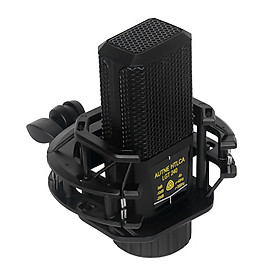 Square Condenser Microphone Omnidirectional Multifuctional for Studio Recording Podcasting Live Streaming Smartphones