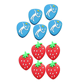 Tennis Vibration Dampener Shock Absorber Dampener for Outdoor Sports 10pcs