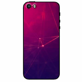 Ốp lưng dành cho Iphone 5/5s/5se mẫu Điểm Sáng Đỏ
