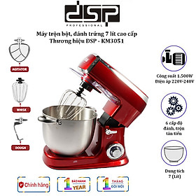 Mua Máy trộn bột  nhào bột  đánh trứng dung tích 8 lít cao cấp nhãn hiệu DSP KM3051 Công suất: 1500W  - HÀNG NHẬP KHẨU