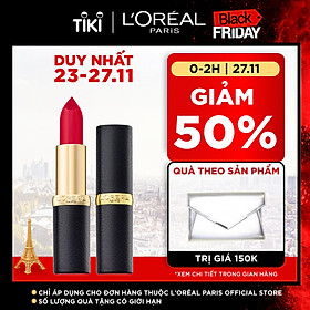 Son lì mịn môi L'Oreal Paris Color Riche Matte 3.7g