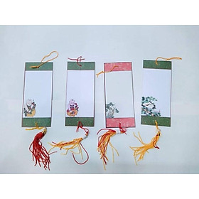 Combo 10 tờ Giấy viết thư pháp nimi treo tua