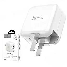Mua Cốc Sạc Nhanh Hoco C54 2A 2 Cổng USB Gấp Gọn 90 Độ - Hàng Chính Hãng
