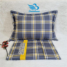 Mua Vỏ Gối Nằm Cotton 100% Loại Đẹp Có Lót Bông  1 Đôi - size 45x65 cm