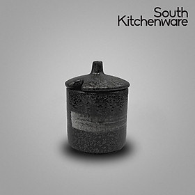 Hũ gia vị sứ tráng men cao cấp Cường Phát phong cách Nhật Bản thanh lịch, tối giản 6*8.5 cm - 5
