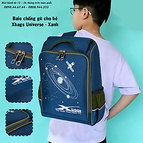 Cặp sách chống gù, balo học sinh cấp 1 Xbags Universe Xb 3104 balo siêu nhẹ cho bé tiểu học