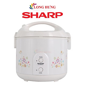 Nồi cơm điện nắp gài Sharp 1.8 lít KS-NR191STV - Hàng chính hãng