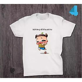 Áo Thun tay lỡ cho cả Nam và Nữ đẹp!  Hình BUỒN LÀM GÌ ĐỂ LẠI VUI