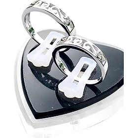 Nhẫn Đôi Bạc ND1066 Medium