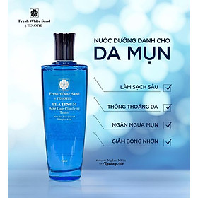 Nước dưỡng da dầu mụn TENAMYD Platinum Acne Care Clarifying Toner 140ml