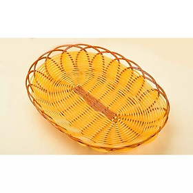 Mua Rổ nhựa mây Đan hình ô van và tròn rất xinh sắn