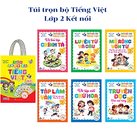 Túi Trọn Bộ Tiếng Việt Lớp 2 - Kết Nối Tri Thức - Cả năm ( 6 Cuốn ) - Bản Quyền