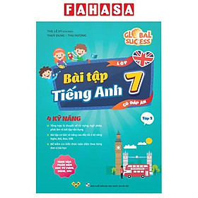 Sách - Global Success - Bài Tập Tiếng Anh 7 - Tập 2 (Có Đáp Án)