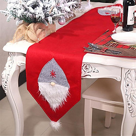 Christmas Table Runner Creative Xmas Swedish Gnome Table Runner Christmas Decoration For Home Wedding Party Tables Desktop Decor