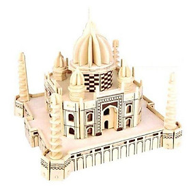 Bộ xếp hình 3D gỗ -Ngôi đền tình yêu Taj Mahal