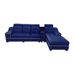 Sofa góc Juno Li-Concept 310 x 180 x 75 cm (Xanh đậm)