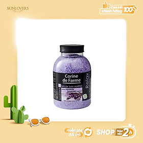 Muối tắm thư giãn tẩy tế bào chết Corine de Farm 1.3Kg