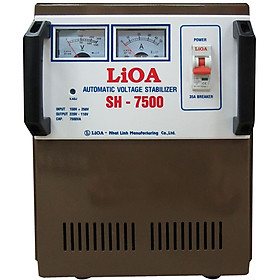 Ổn áp lioa 7.5kva model SH - 7500