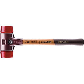 Mua Búa 2 Đầu Nhựa Tròn 40mm  Có Thể Thay Đầu Halder 752900 40g - Hàng Chính Hãng 100% từ Đức