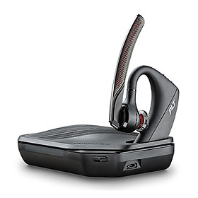 Bộ Tai Nghe Bluetooth Plantronics Voyager 5200 Và Hộp Sạc Dự Phòng - Hàng Nhập Khẩu