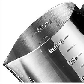 Mua Ca Đánh Sữa Inox Có Vạch Chia