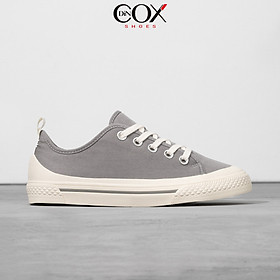 Giày Sneaker Vải Canvas Unisex C20 Grey Dincox Sang Trọng Tinh Tế Đơn Giản