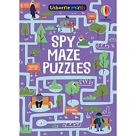 Ảnh bìa Spy Maze Puzzles (Usborne Minis)