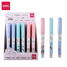  Bút máy học sinh Deli - Họa tiết đáng yêu - Màu ngẫu nhiên - A919
