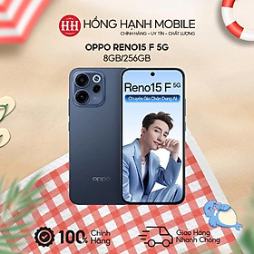 Điện Thoại Oppo Reno15 F 5G 8GB/256GB - Hàng Chính Hãng