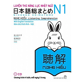 Sách-Luyện thi năng lực Nhật Ngữ N1 - Nghe hiểu