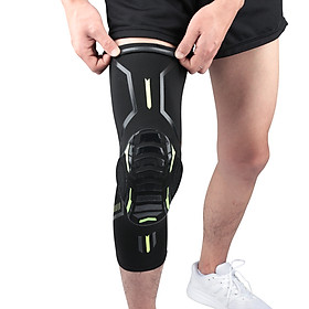 Hình ảnh Bó bảo vệ đầu gối chống va chạm AOLIKES A-HX080 Sports knee protection