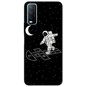 Ốp lưng dành cho Vivo Y20 - Y20s - Y12s mẫu Vũ Trụ Mặt Trăng