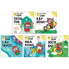 Bộ Sách Ehon Em Bé Hạnh Phúc - Bé Vui-Bé Khỏe - Giờ Chơi Của Bé (Từ 1-6 Tuổi) (Bộ 5 Cuốn)