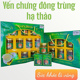 Yến chưng Đông Trùng Hạ Thảo hàng Bird`s Nest