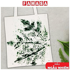 Túi Tote Đủ Đầy In Lá Tươi - Size M - Saigon ZeroWaste (Họa Tiết Lá Ngẫu Nhiên)