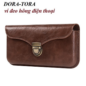 Bao da đựng điện thoại đeo thắt lưng, da Pu cao cấp đựng vừa các máy từ 5.5inch đến 6.5 inch 