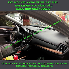 Honda crv 2018 - 2021 thảm taplo hàng xịn cao cấp