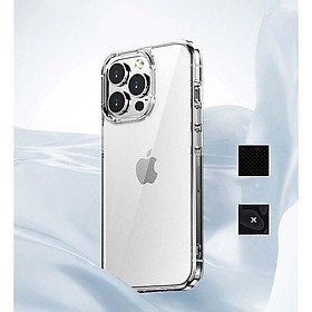 Ốp lưng trong suốt chống sốc 360 độ cho iPhone 14 pro max/13 pro max/ 12pro max/11 pro max hàng chính hãng