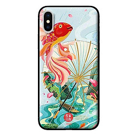 Ốp in cho iPhone XS MAX Cá Chép Đỏ - Hàng chính hãng