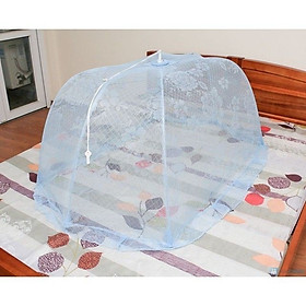 Mua Mùng Chụp Em Bé Vải Tuyn In Bông