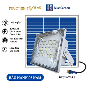 Mua Đèn Năng Lượng Mặt Trời 300W - Đèn Pha Led Blue Carbon BCT-WW4.0 | Phúc Thịnh Solar