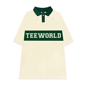 Áo Polo Teeworld Basic Màu Kem