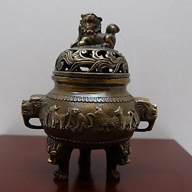 Mua Lư Trầm  12 Con  giáp  bằng đồng