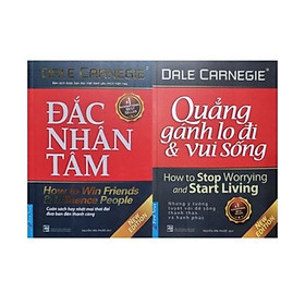 Combo Đắc Nhân Tâm (Bìa Cứng Tái Bản 2021) + Quẳng Gánh Lo Đi & Vui Sống (Bìa Cứng)