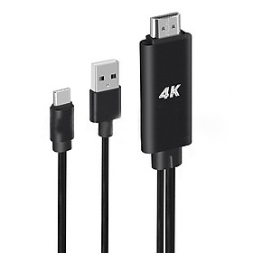 Cáp chuyển đổi Type C sang HDMI HD 4K USB 3.1 Promax 4K chơi PUBG, Liên quân, Rules of Survival - Hàng chính hãng